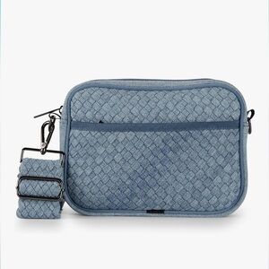 Haute Shore Drew Montreal Woven Denim Cross Body
